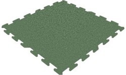 Guminė plytelė Base Premium – Puzzle, žalia