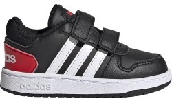 Adidas Hoops 2.0 CMF I детские кроссовки чёрные FY9444