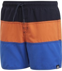 Плавательные шорты подростковые Adidas Yb Cb Shorts Sl Black Blue Orange DQ2980