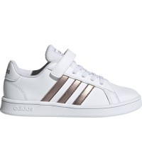 Adidas Grand Court C детские кроссовки White EF0107