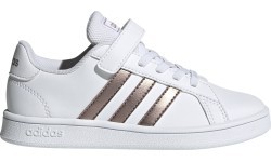 Adidas Grand Court C детские кроссовки White EF0107