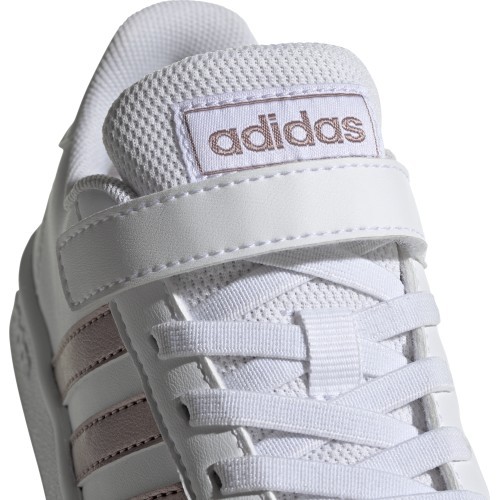 Adidas Grand Court C детские кроссовки White EF0107