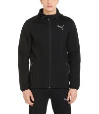 Мужская толстовка Puma Evostripe Full-Zip Black 847401 01