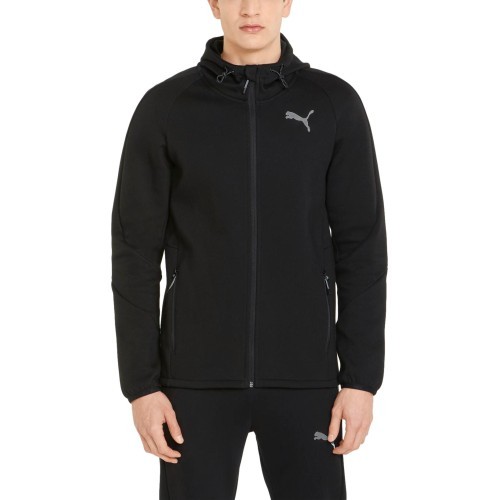 Puma Evostripe Full-Zip Men's Sweatshirt Black 847401 01