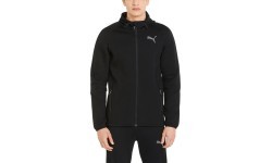 Мужская толстовка Puma Evostripe Full-Zip Black 847401 01