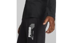 Футболка для подростков Puma Alpha Longsleeve Tee Black 670103 01
