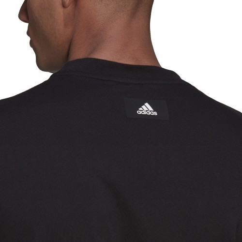 Футболка мужская Adidas M Fi Tee Bos A черная
