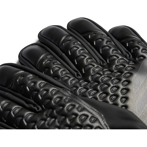 Adidas Predator Match Fingersave Junior Goalkeeper Gloves Black HY4073