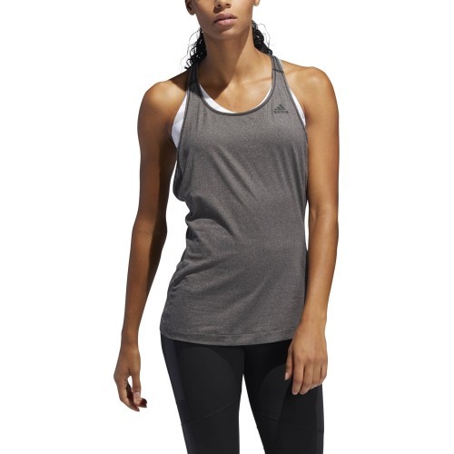Adidas Palaidinė 3 Stripe Tank Black DU3459
