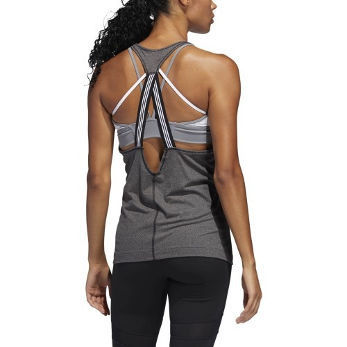 Adidas 3 Stripe Tank Top Black DU3459