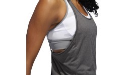 Adidas Palaidinė 3 Stripe Tank Black DU3459