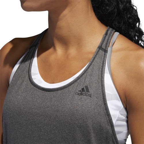 Adidas Palaidinė 3 Stripe Tank Black DU3459