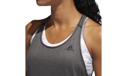 Adidas 3 Stripe Tank Top Black DU3459