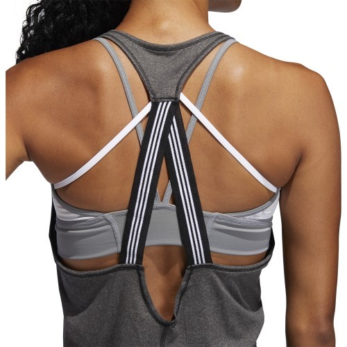 Майка Adidas 3 Stripe Tank Black DU3459