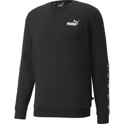 Puma Džemperis Vyrams Ess+ Tape Crew Black 847384 01