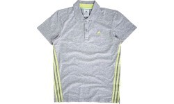 Adidas Marškinėliai Vyrams Sports Polo Grey Yellow V37343