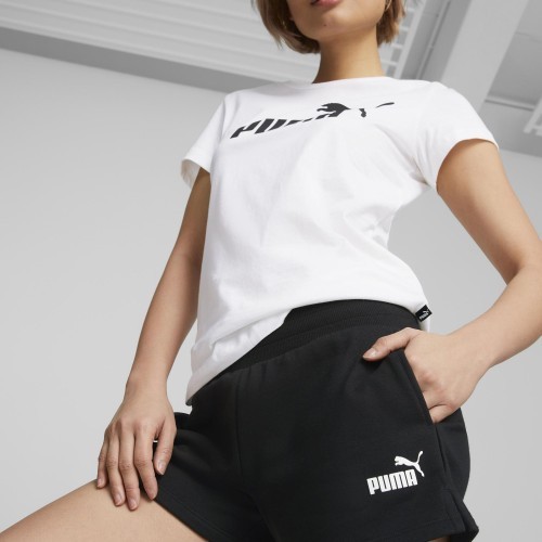 Puma Ess 4" Sweat Shorts Women's Black 586824 01
