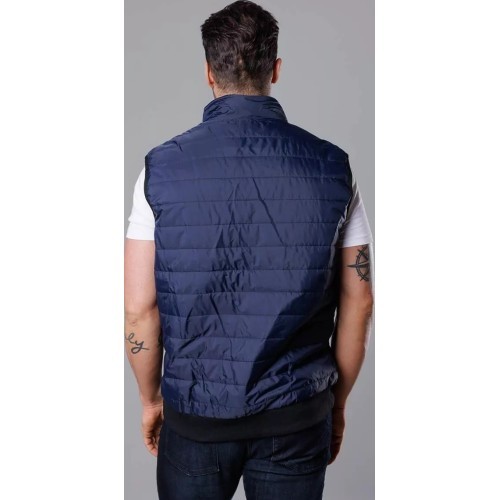 J.Style Men's Vest Blue 8MY77-2