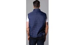 J.Style Men's Vest Blue 8MY77-2