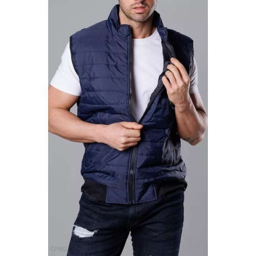 Мужской жилет J.Style Blue 8MY77-2
