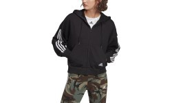 Женская толстовка Adidas W 3S FZ Hoodie Black GL1462