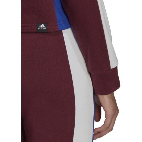 Adidas W TS Big Logo Women's Tracksuit Burgundy H48550