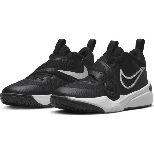 Подростковые баскетбольные кроссовки Nike Team Hustle D 11, чёрные DV8996 002