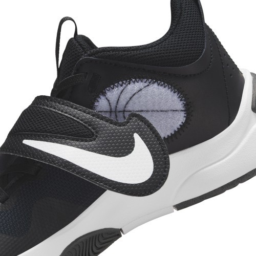 Nike Team Hustle D 11 Junior Basketball Shoes Black DV8996 002