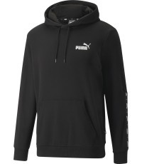 Puma Ess+ Tape Hoodie Men's Sweatshirt Black 847385 01