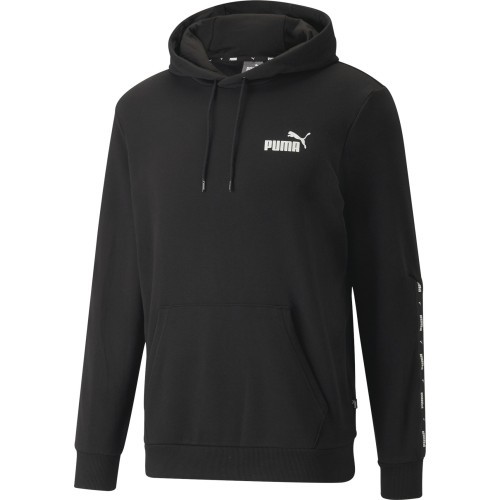 Puma Ess+ Tape Hoodie Men's Sweatshirt Black 847385 01