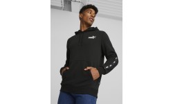 Puma Ess+ Tape Hoodie Men's Sweatshirt Black 847385 01