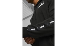 Мужская толстовка Puma Ess+ Tape Hoodie чёрная 847385 01