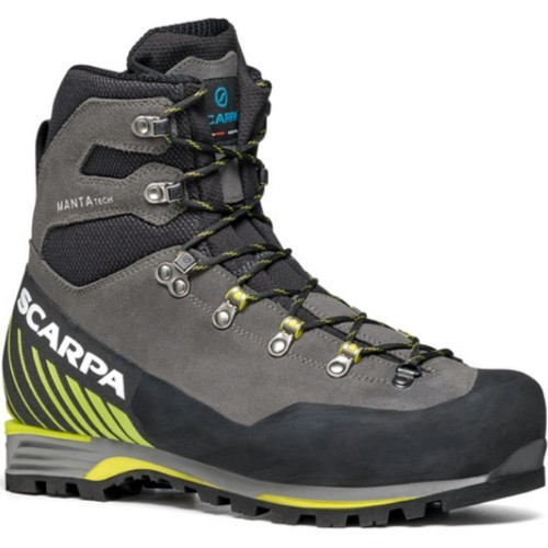 Alpinistiniai batai Scarpa Manta Tech GTX - Pilka su geltona (Titanium Lime)