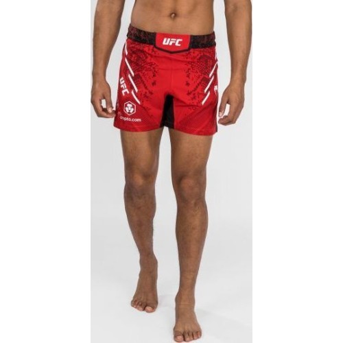 UFC Adrenaline by Venum Authentic Fight Night Men's Fight Short - Short Fit - Red