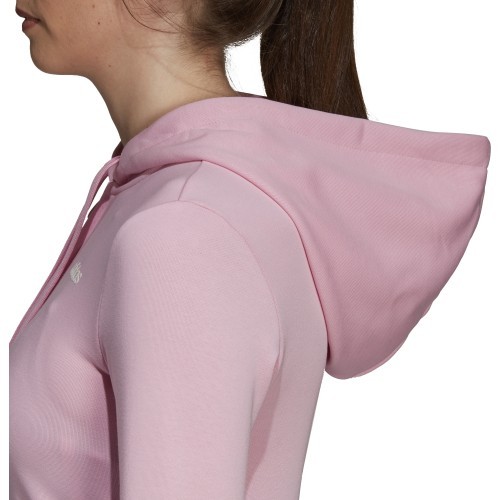 Adidas Džemperis W E Pln FZ Hoodie Pink DX2549