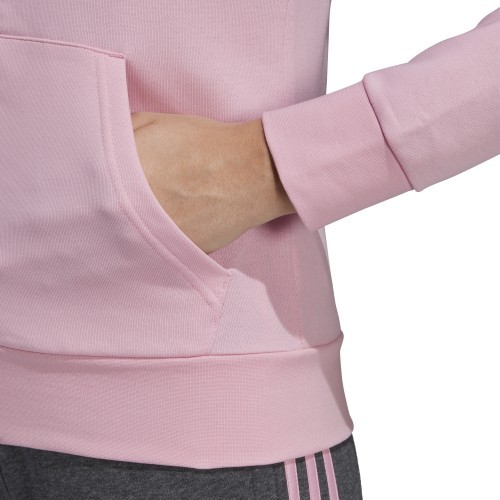 Adidas женская толстовка W E Pln FZ Hoodie Pink DX2549