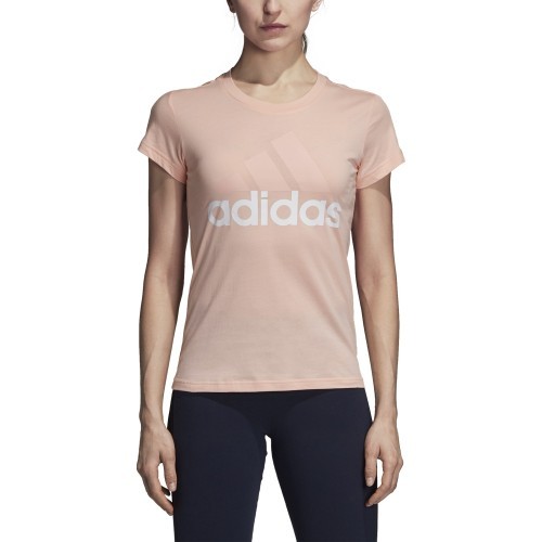 Женская футболка Adidas Ess Li Sli Tee Coral CZ5770
