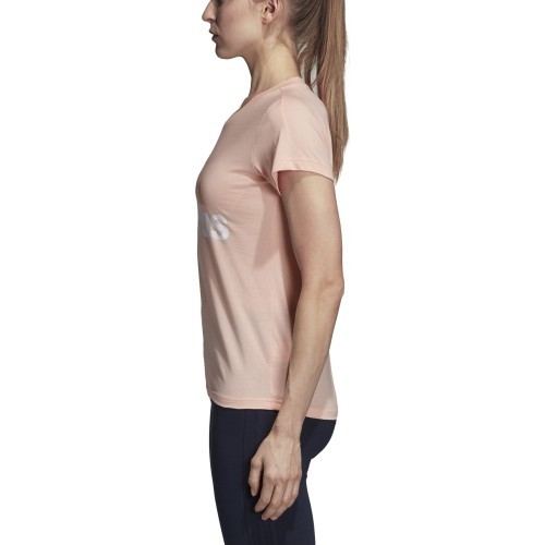 Женская футболка Adidas Ess Li Sli Tee Coral CZ5770