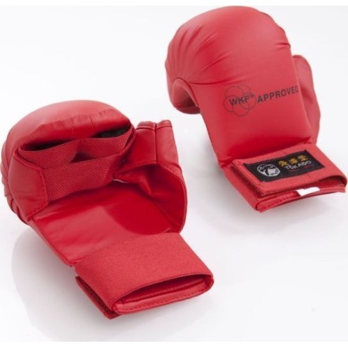 KARATE Gloves With Thumb Protection TOKAIDO RED