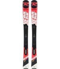 Downhill Skis Rossignol Hero JR 100-130 Kid-X + Kid 4 GW B76 Black