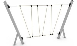 Rope Equipment Vinci Play Nettix 1606 - Black
