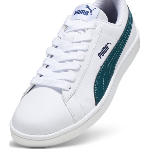 Кроссовки детские Puma Up Jr белые зелёные 373600 30
