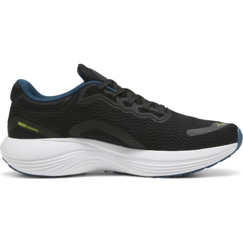 Puma Scend Pro Men's Running Shoes White Black Yellow 378776 17
