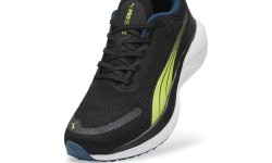Puma Scend Pro мужские беговые кроссовки, белые чёрные жёлтые, 378776 17