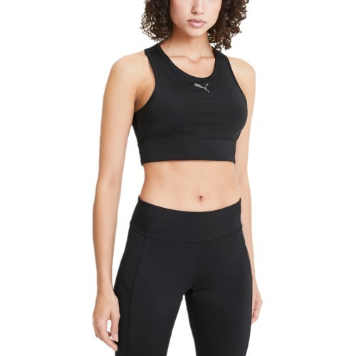 Puma Sportinė Liemenėlė Rtg Crop Top Black 581474 01