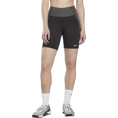 Reebok Women's Shorts Rib Legging Short Black HI6221