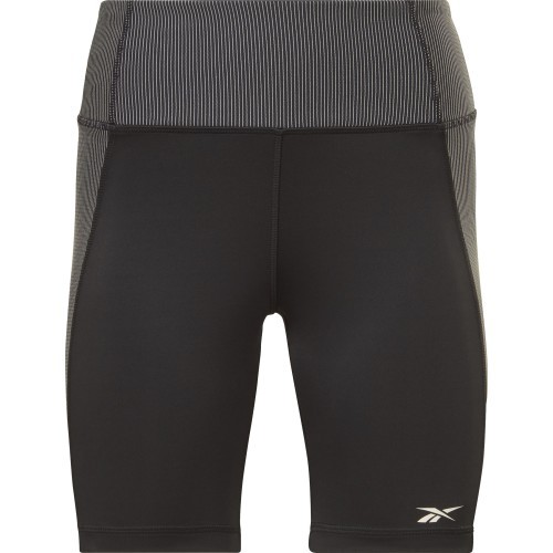 Женские шорты Reebok Rib Legging Short чёрные HI6221