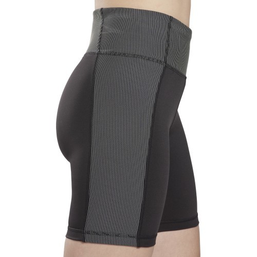 Женские шорты Reebok Rib Legging Short чёрные HI6221