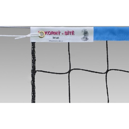 Volleyball Net Pokorny Site Economy - Orange/Blue, 9.5 x 1.0m