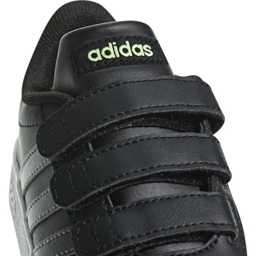 Adidas VL Court 2.0 CMF C Sneakers for Teens Black F36387